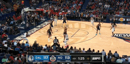 【战报】NBA常规赛-东契奇三双 独行侠123-116鹈鹕