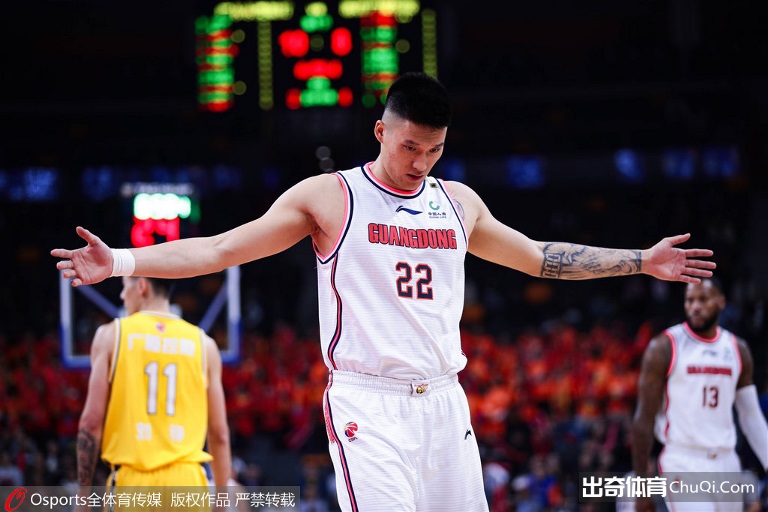 【战报】CBA-孙铭徽27分威姆斯32分，广东112-97广厦