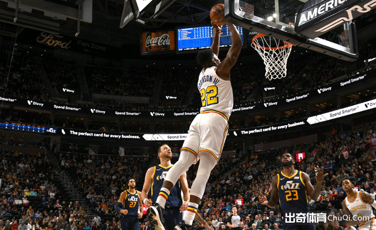 【战报】NBA常规赛-博格丹32分 爵士114-106勇士