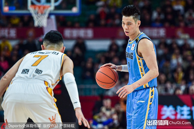 CBA常规赛-林书豪32+6+6朱彦西22分，北京大胜山西