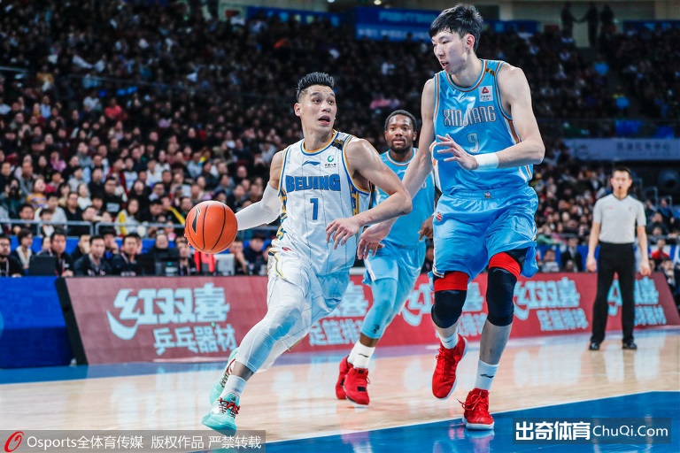 [北京87-88新疆]林书豪21分 周琦23+13 阿不都伤退
