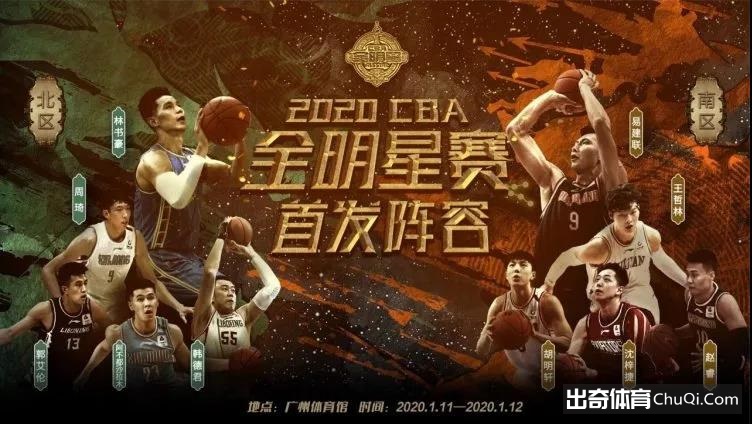 2020CBA全明星首发球员票选结果公布：易建联票王