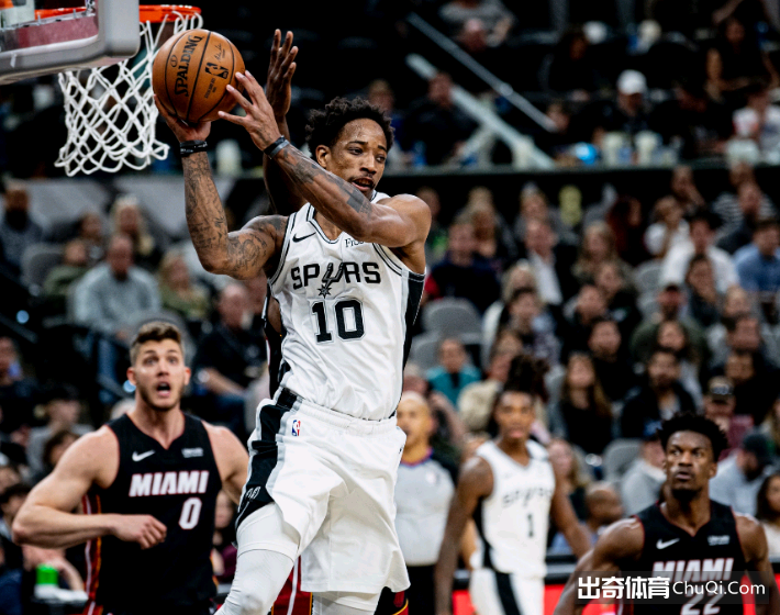 NBA-德罗赞20+9+9阿德21分 马刺107-102热火
