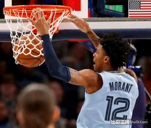 NBA-莫兰特23+5+8布克36+5 灰熊114-109太阳