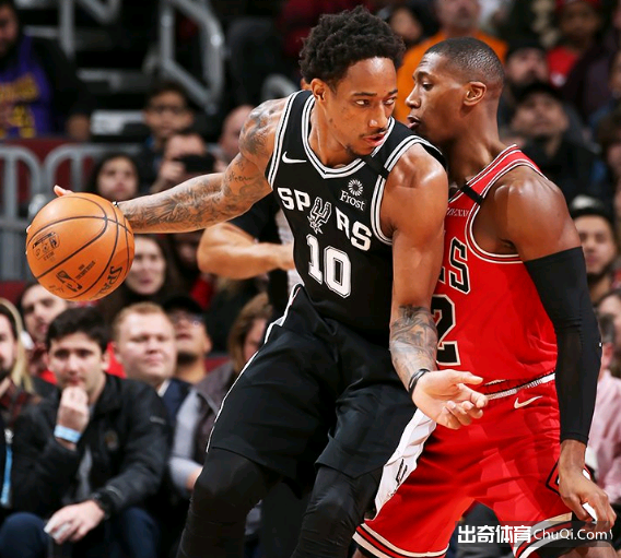 NBA-德罗赞36+10拉文23+6 马刺109-110公牛
