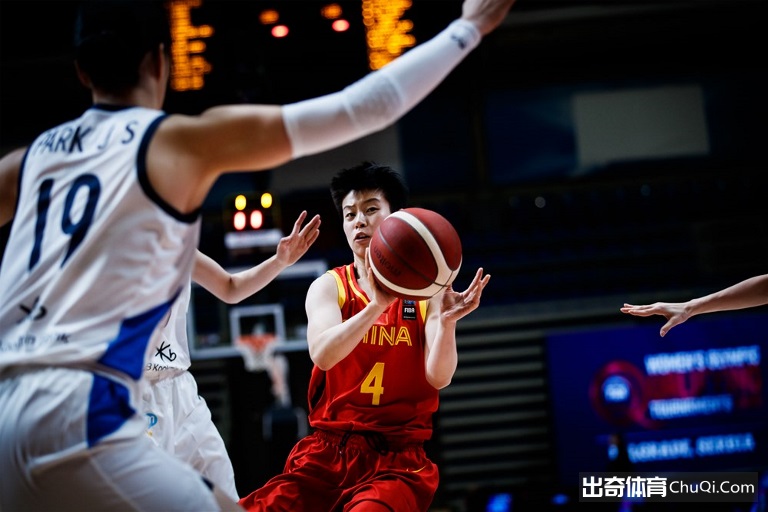 女篮奥预赛-中国40分狂屠韩国 3战全胜昂首挺进奥运