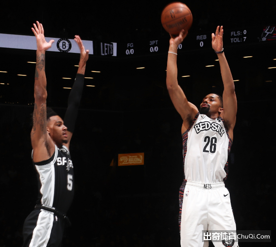 NBA-勒韦尔27+11+10德罗赞24+9 篮网139-121马刺