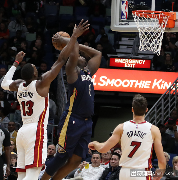 NBA-霍勒迪20+6+6巴特勒28+8+6 鹈鹕110-104热火