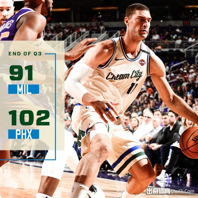 NBA-布克36+8 米德尔顿39分 太阳击退雄鹿