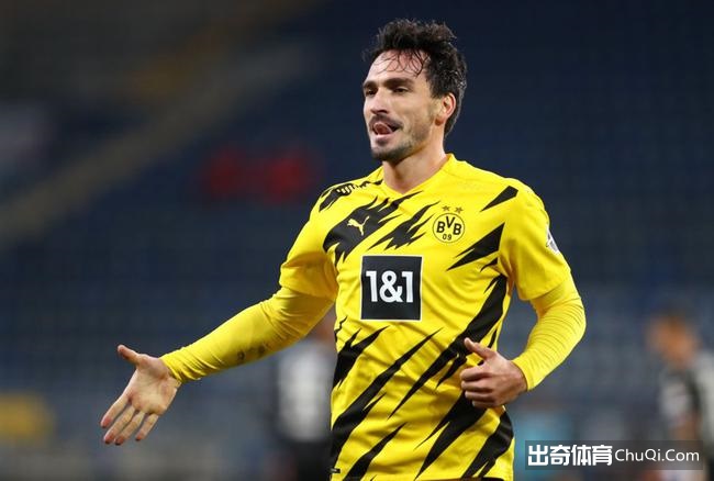 德甲-胡梅尔斯双响罗伊斯助攻 多特2-0比勒菲尔德