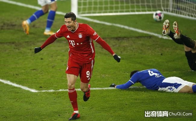 德甲-穆勒双响基米希助攻戴帽，拜仁客场4-0沙尔克