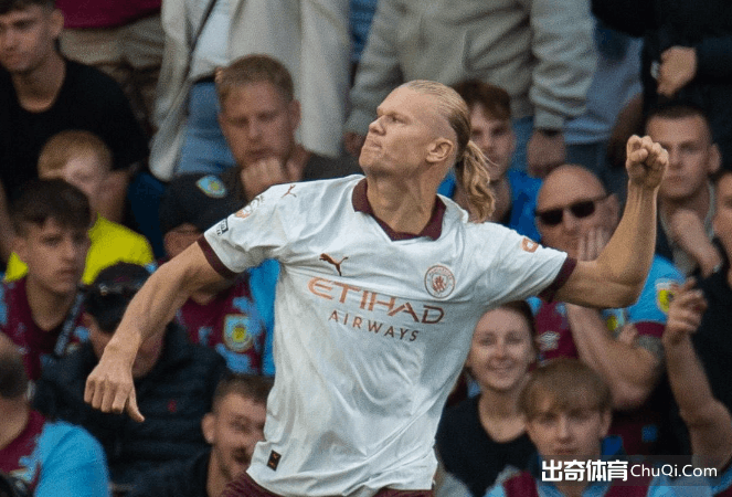 哈兰德生涯前40场英超打入43球，历史第一