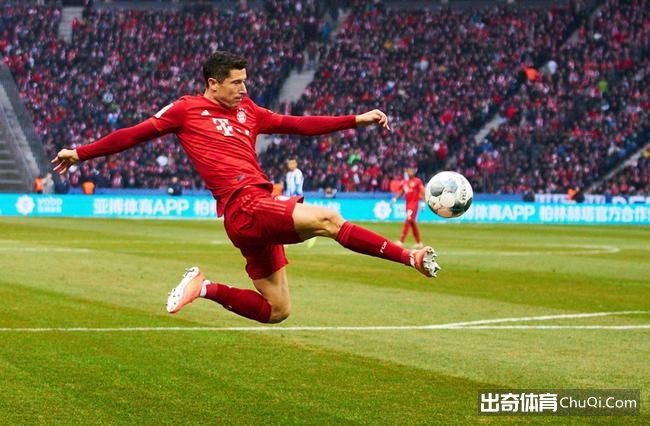 德甲-穆勒建功莱万点射 拜仁做客4-0大胜柏林赫塔