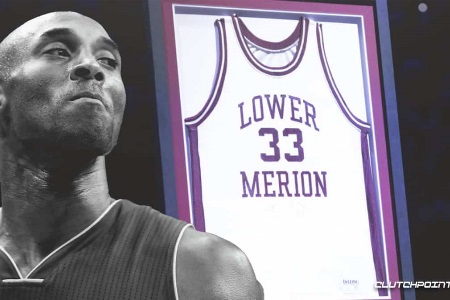 致敬传奇！76人打算退役科比高中时期的33号球衣