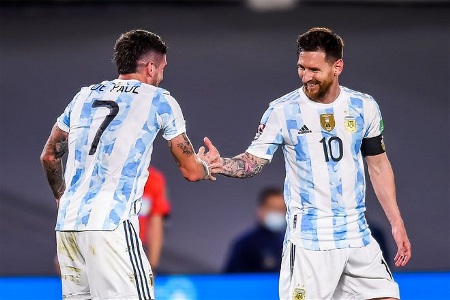世预赛-梅西国家第80球！劳塔罗建功，阿根廷3-0乌拉圭