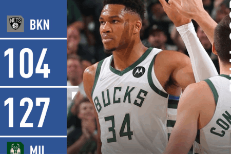 NBA战报：欧文缺席米尔斯三分7中7 篮网惨败雄鹿23分