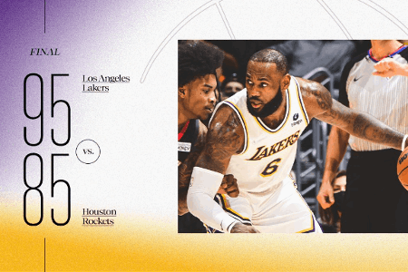1日NBA战报总汇：湖人力克火箭 KD遭驱逐篮网轻取胜活塞