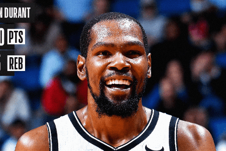 11日NBA战报：杜兰特神准篮网轻松击败魔术 湖人勇士皆获胜