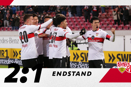 2-1！斯图加特摆脱降级区，日本新星轰入留洋处子球