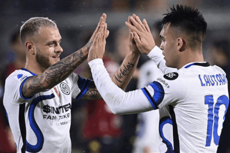 意甲-恰20+劳塔罗进球 国际米兰2-0客胜紧追榜首