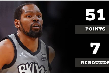 NBA战报：篮网116-104活塞 哈登轮休杜兰特爆砍赛季最高51分