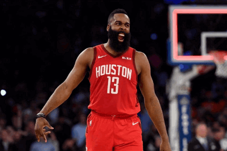 NBA历史上的今天：哈登连续两年50+，活塞掘金三加时砍370分