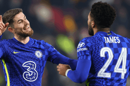 2-0！詹姆斯造乌龙，若鸟点射，残阵蓝军2-0晋级四强