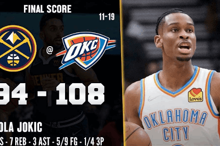 23日NBA盘后简析：雷霆爆冷大胜 快船客场擒王