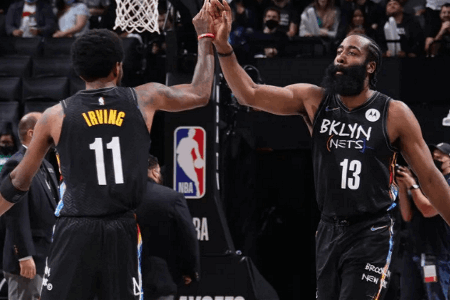 出奇精选：NBA 篮网VS骑士 杜兰特缺席，哈登欧文全力争胜