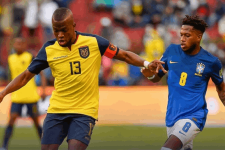 世预赛-卡塞米罗破门双方2红7黄，巴西1-1厄瓜多尔 