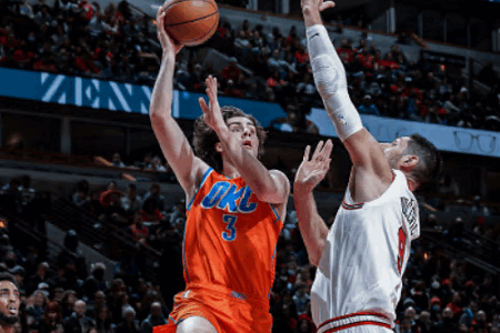 NBA战报：德罗赞38+6 武切维奇31+15 公牛106-101雷霆