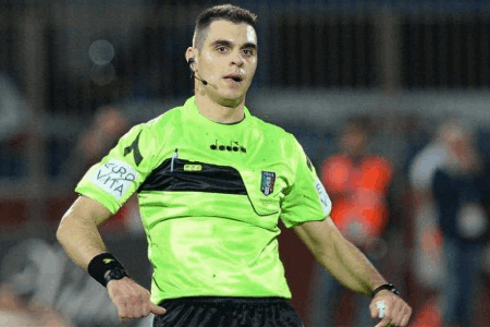 意甲官方：卡利亚里对阵那不勒斯的主裁判将更换