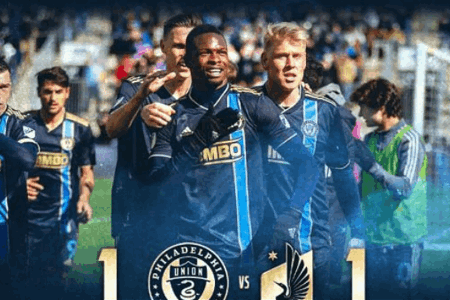 美职联-洛德破门伯克扳平，明尼苏达联1-1费城联合