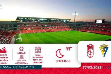 [赛事前瞻] 西甲：格拉纳达静候加的斯