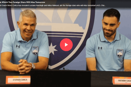 出奇精选：亚冠杯附加赛 3-8 16:30 悉尼FCvs卡雅FC