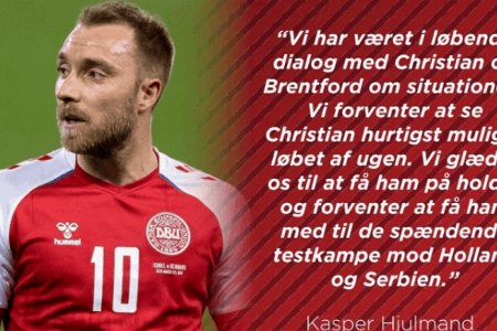 官方：埃里克森新冠检测呈阳性