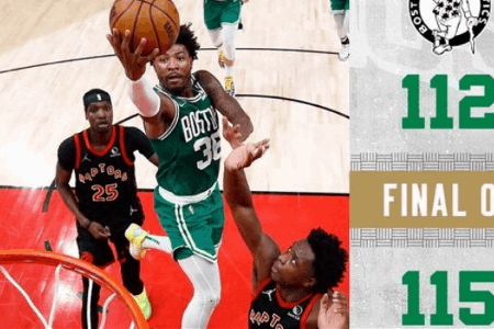 NBA战报：凯尔特人112-115猛龙 绿军四主力缺席斯玛特28分