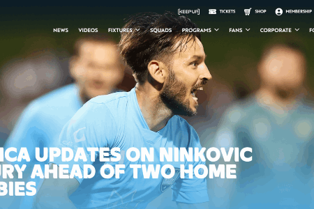 澳超情报：悉尼FCvs麦克阿瑟 宁科维奇缺席！悉尼中场再遇危机感