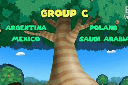 世界杯C组最新赛程：波兰vs阿根廷12月1日3点举行