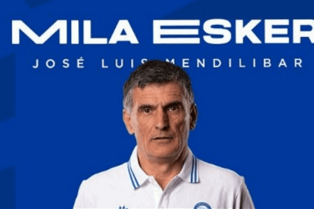 官方：阿拉维斯主帅门迪利巴下课