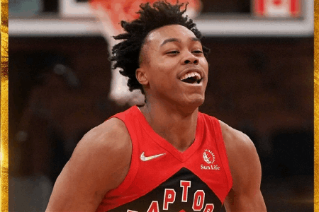 斯科蒂-巴恩斯获得2021-22赛季年度最佳新秀奖项