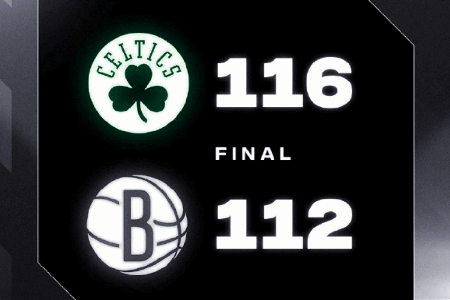 NBA战报：凯尔特人116-112篮网 杜兰特39+7+9难救主