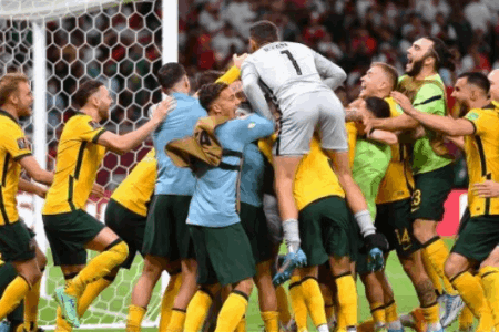 澳大利亚连续5届入围世界杯正赛，历史第6次参赛