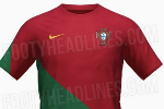 葡萄牙队世界杯主场球衣曝光：采用红绿斜向对角线设计