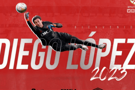 官方：40岁门将迭戈-洛佩斯加盟巴列卡诺