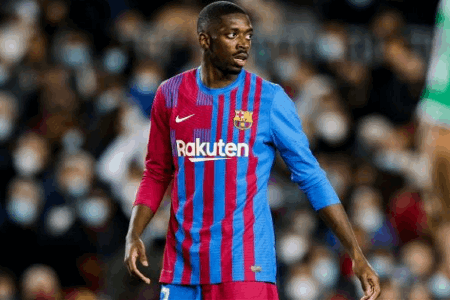 巴萨接近与登贝莱达成续约协议，双方将续约至2024年