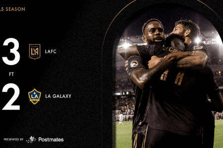 美职联战报：同城德比不设防！洛杉矶FC3-2险胜洛杉矶银河