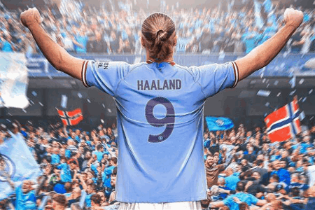 官宣！哈兰德将身披曼城9号 魔人：梦想照进现实