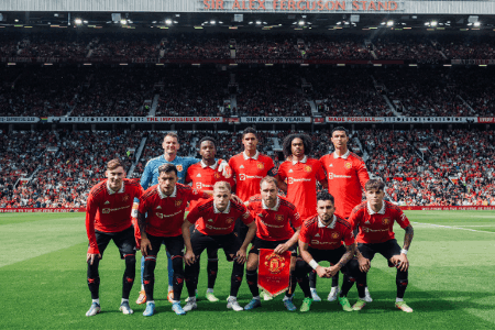 热身赛-C罗季前首度亮相 20岁小将破门 曼联1-1巴列卡诺