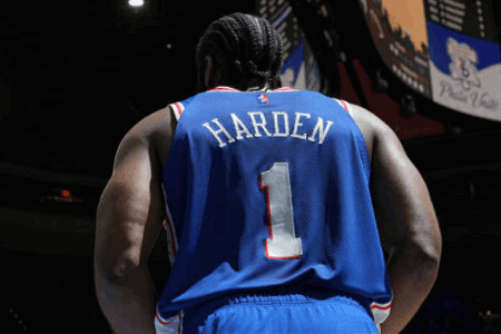 NBA历史最多40+5+5次数：哈登力压乔丹，詹姆斯第三